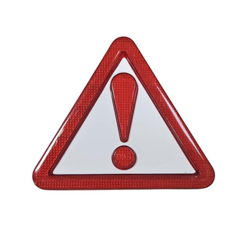Προειδοποιητικό Αυτοκόλλητο Τρίγωνο 13x13cm - Warning Triangle Sticker OEM