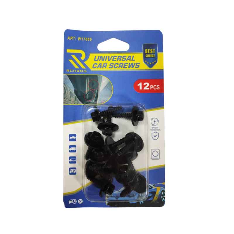 Rchang Βίδες Εξάγωνες Με Ροδέλες W17669 – Σετ 12 Τεμαχίων 7524 - Car Screws RCHANG