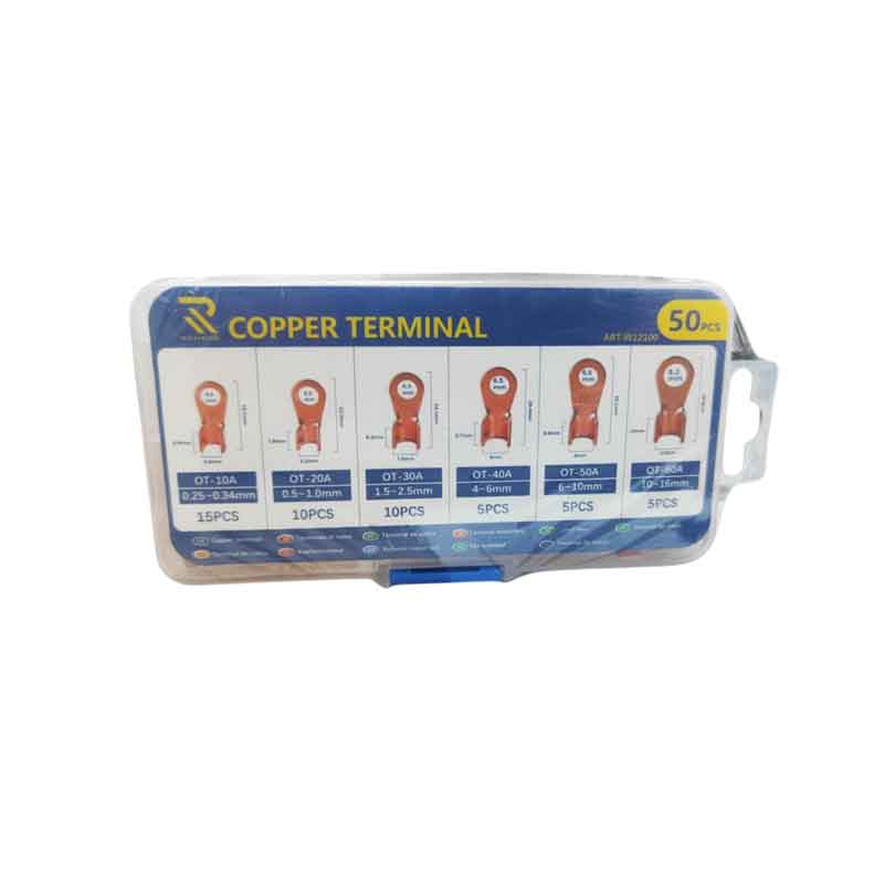 Rchang Ακροδέκτες Οπής Χάλκινο 50τμχ - Copper terminal 50pcs RCHANG
