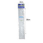 Rchang Δεματικά καλωδίων 3.6x200mm 40τμχ λευκά - White Cable Ties RCHANG