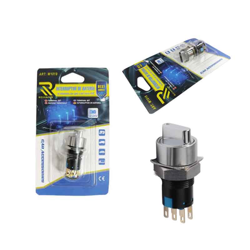 Rchang Διακόπτης Μπαταρίας 12–24V Μεταλλικός W1019 – Battery Cut Off Switch RCHANG