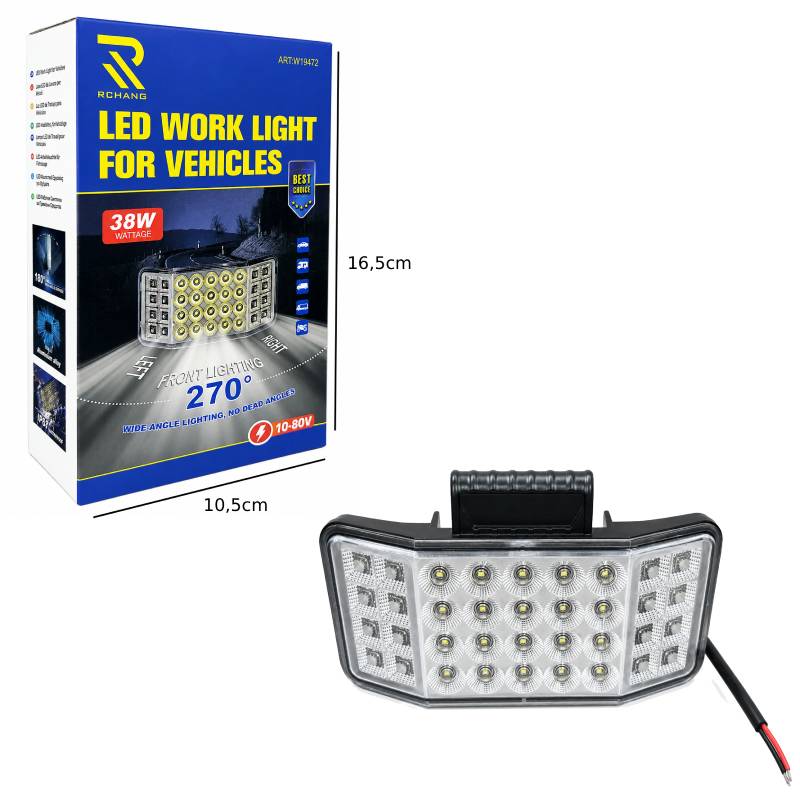 Rchang Προβολέας Εργασίας LED 38W για Οχήματα 270° - 38W LED Work Light for Vehicles 270° OEM