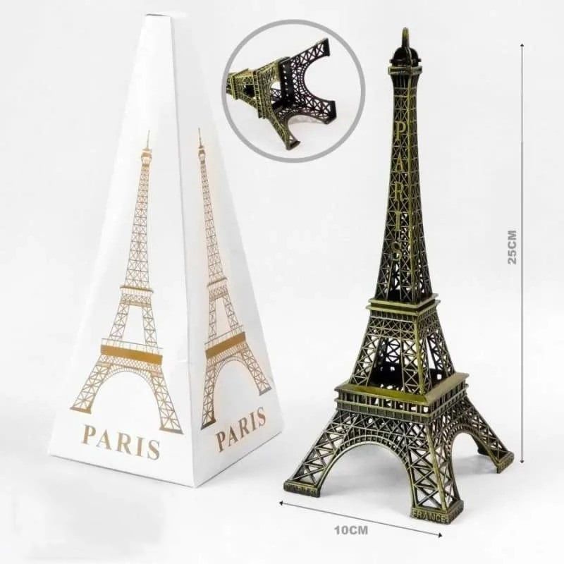 Διακοσμητικό Πύργος του Άιφελ - Eiffel Tower Decor - Ασημί - Μπρονζέ - Χρυσό OEM