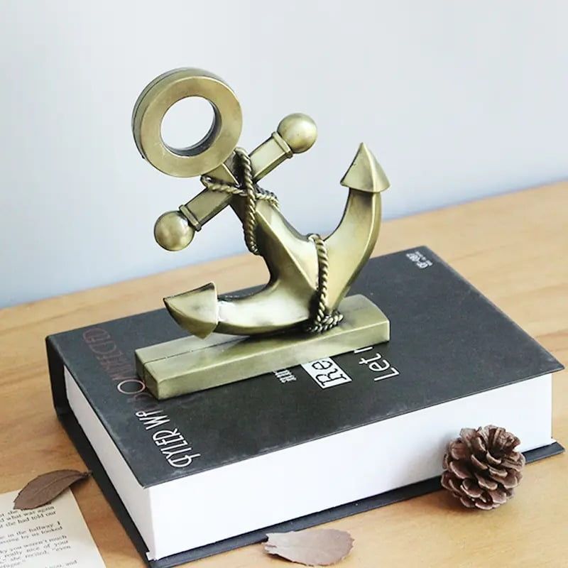 Διακοσμητικό Άγκυρα - Anchor Decor - Ασημί OEM