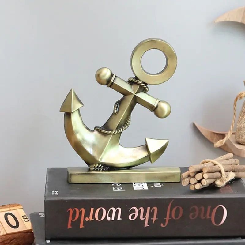 Διακοσμητικό Άγκυρα - Anchor Decor - Χρυσό OEM