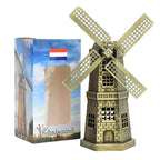 Διακοσμητικό Ανεμόμυλος - Holland Windmill Decor - Ασημί OEM