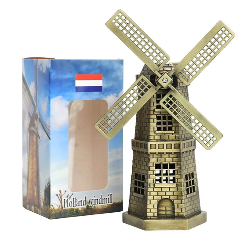 Διακοσμητικό Ανεμόμυλος - Holland Windmill Decor - Μπρονζέ OEM