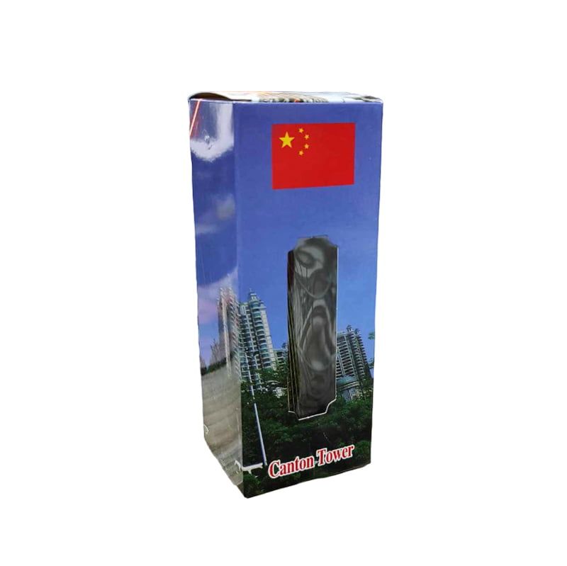 Διακοσμητικό Πύργος Canton - Canton Tower Decor - Ασημί - Μπρονζέ - Χρυσό OEM