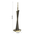 Διακοσμητικό Πύργος Canton - Canton Tower Decor - Ασημί - Μπρονζέ - Χρυσό OEM