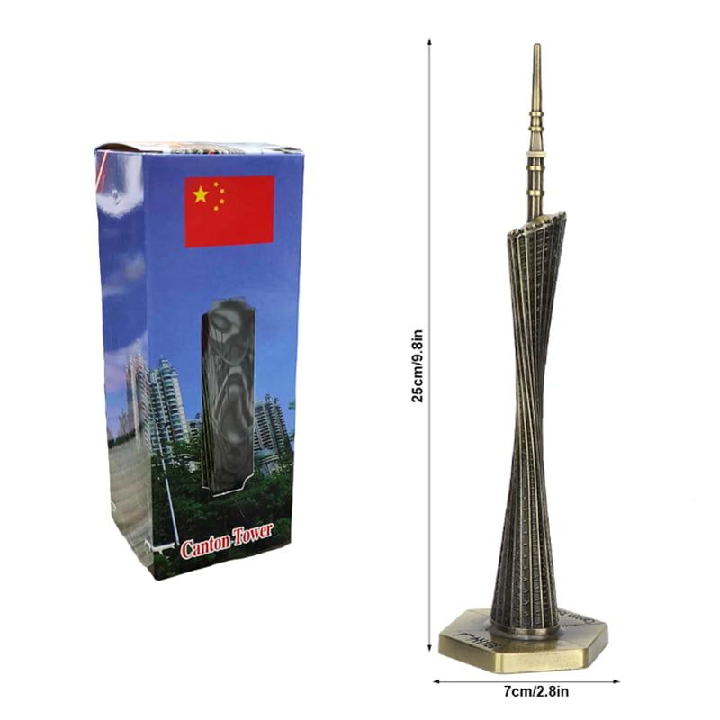 Διακοσμητικό Πύργος Canton - Canton Tower Decor - Ασημί - Μπρονζέ - Χρυσό OEM
