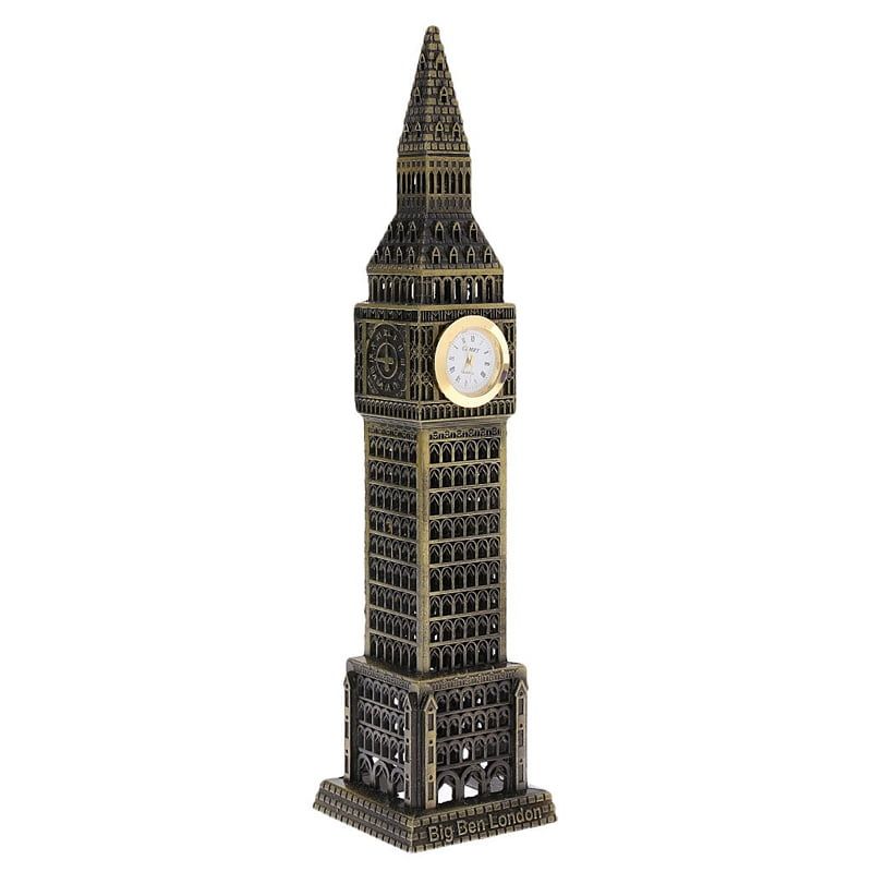 Διακοσμητικό Big Ben - Big Ben Decor - Ασημί OEM