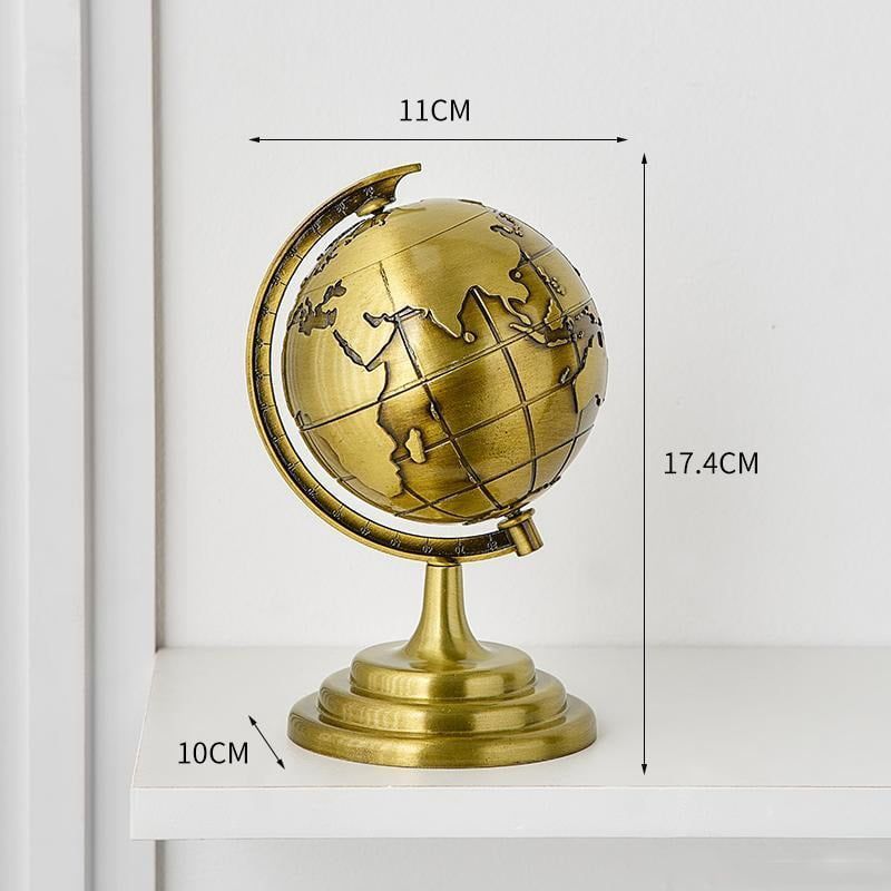 Διακοσμητικό Υδρόγειος Σφαίρα - Globe Decor - Χρυσό OEM