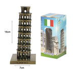 Διακοσμητικό Πύργος της Πίζας - Leaning Tower of Pisa Decor - Ασημί - Μπρονζέ - Χρυσό OEM