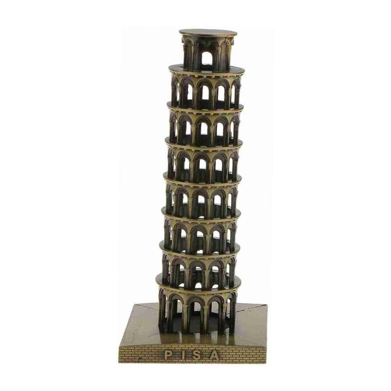 Διακοσμητικό Πύργος της Πίζας - Leaning Tower of Pisa Decor - Ασημί - Μπρονζέ - Χρυσό OEM