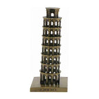 Διακοσμητικό Πύργος της Πίζας - Leaning Tower of Pisa Decor - Ασημί - Μπρονζέ - Χρυσό OEM