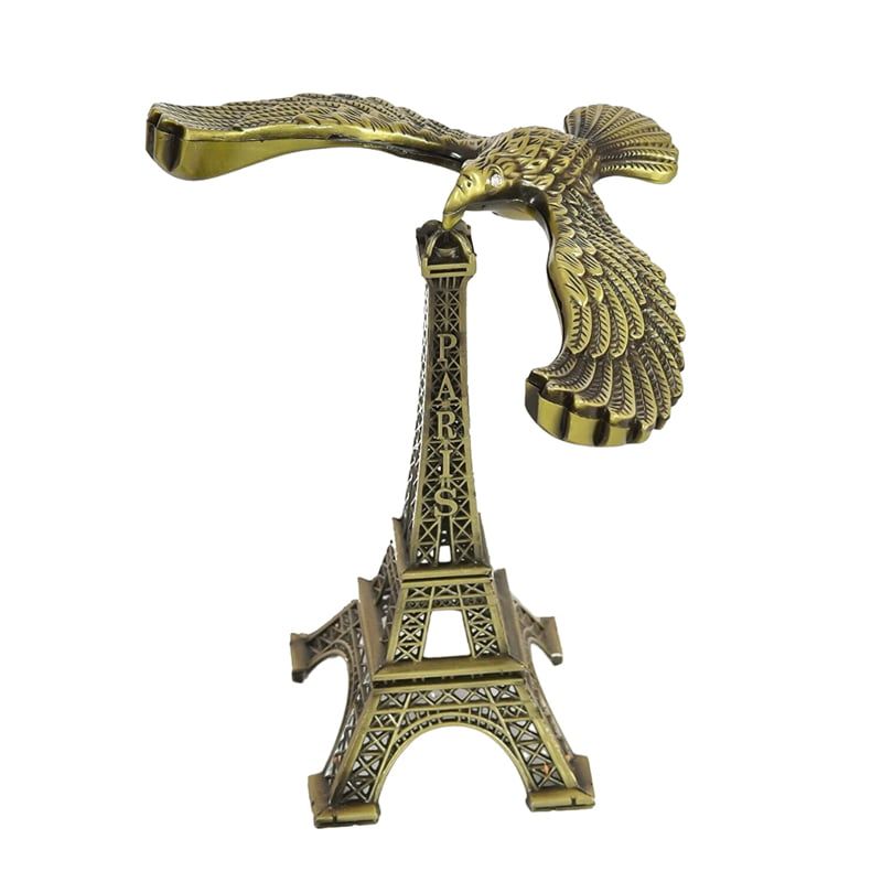 Διακοσμητικό Πύργος του Άιφελ με Αετό - Eiffel Tower Balance Eagle Decor - Ασημί - Μπρονζέ - Χρυσό OEM