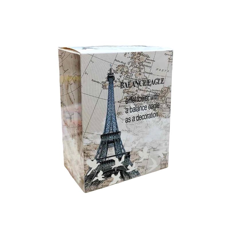 Διακοσμητικό Πύργος του Άιφελ με Αετό - Eiffel Tower Balance Eagle Decor - Ασημί - Μπρονζέ - Χρυσό OEM