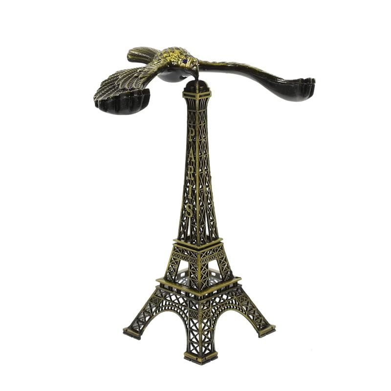 Διακοσμητικό Πύργος του Άιφελ με Αετό - Eiffel Tower Balance Eagle Decor - Ασημί - Μπρονζέ - Χρυσό OEM