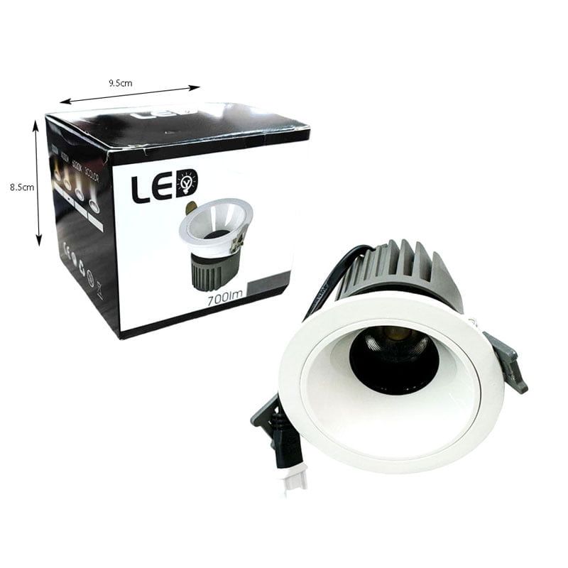 LED λάμπα σποτάκι ψυχρό φωτισμός 7W 6000K 85-265V 700lm- Spot Light OEM