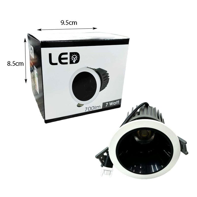 LED λάμπα σποτάκι θερμός φωτισμός 7W 4000K 85-265V 700lm- Spot Light OEM
