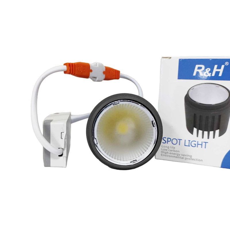 R&H LED λάμπα σποτάκι λευκός φωτισμός 10W 6500K 100-227V - Spot Light OEM