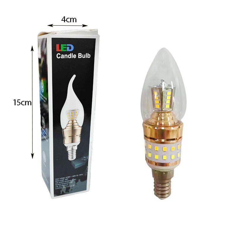LED Λάμπα θερμός φωτισμός 12W 4000K 85-265V E14 - LED lamp OEM