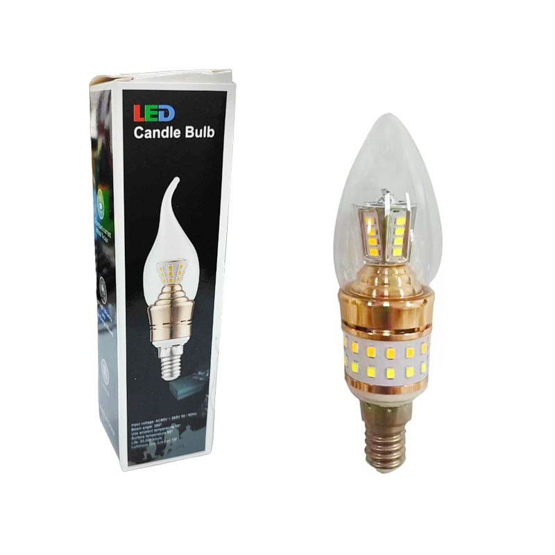 LED Λάμπα θερμός φωτισμός 12W 4000K 85-265V E14 - LED lamp OEM