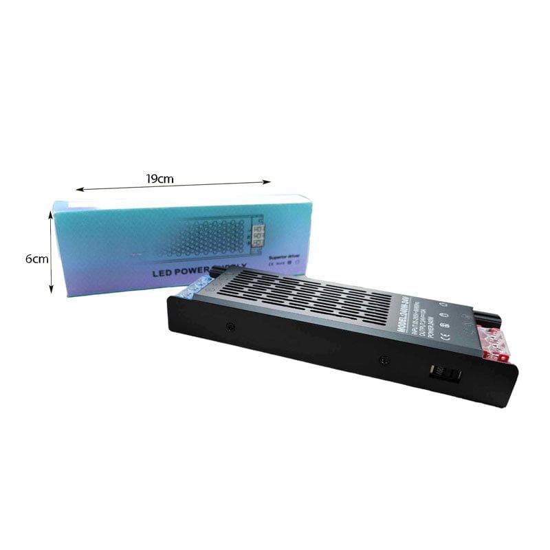 Μετασχηματιστής Λωρίδας Φωτός Led 240W Σε 24V - LED Power Supply OEM