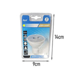 Λάμπα LED GU10 7W Θερμό Χρώμα 3000K – LED Bulb GU10 - Γκρι - Εκρού OEM
