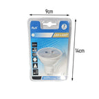 Λάμπα LED GU10 7W Ψυχρό Χρώμα 3000K – LED Bulb GU10 - Γκρι - Εκρού OEM