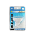 Λάμπα LED GU10 7W Θερμό Χρώμα 3000K – LED Bulb GU10 - Γκρι - Εκρού OEM