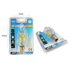 Λάμπα LED E14 4W 300lm – LED Bulb E14 4W 300lm - Γκρι - Εκρού OEM