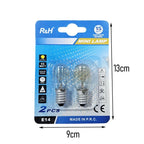 R&H Λάμπες Φούρνου E14 15W 300° Σετ 2 Τεμαχίων Mini Lamp - Oven Bulbs E14 15W 300° Set of 2 Pieces OEM