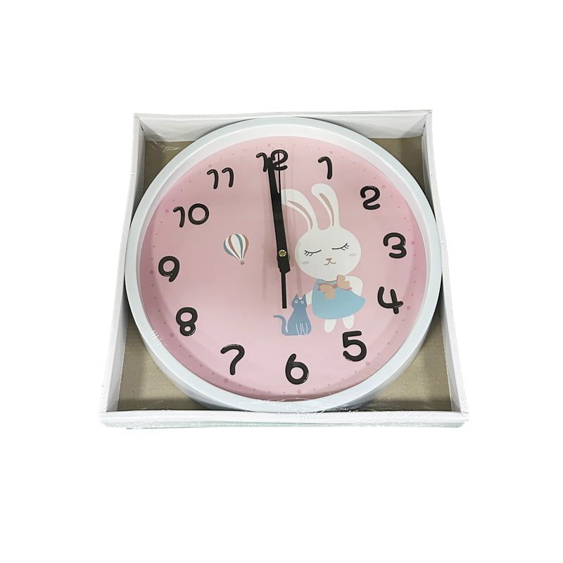 Ρολόι τοίχου παιδικό - Kids wall clock - Μπλε OEM
