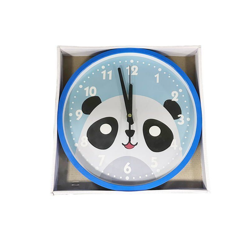 Ρολόι τοίχου παιδικό - Kids wall clock - Μπλε OEM