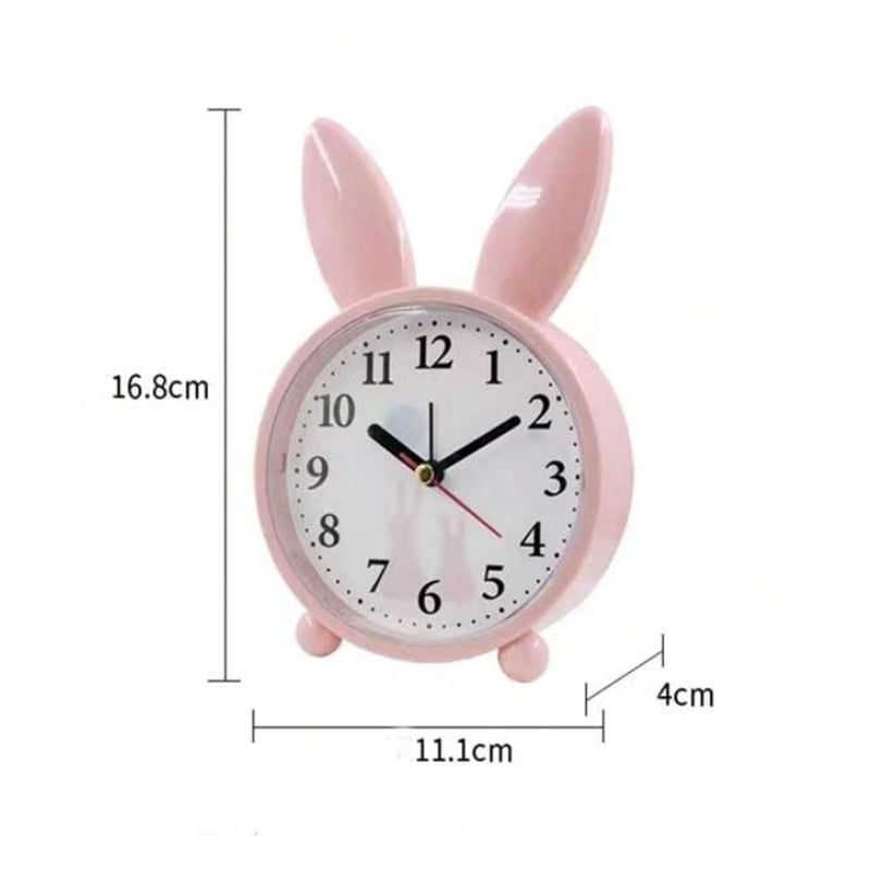 Επιτραπέζιο Ρολόι με Ξυπνητήρι SM064 - Alarm clock - Λευκό OEM