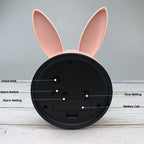 Επιτραπέζιο Ρολόι με Ξυπνητήρι SM064 - Alarm clock - Ροζ OEM