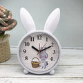 Επιτραπέζιο Ρολόι με Ξυπνητήρι SM064 - Alarm clock - Λευκό OEM