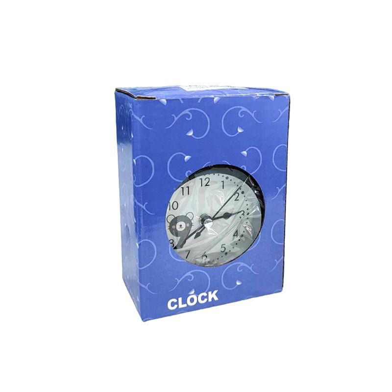 Επιτραπέζιο Ρολόι με Ξυπνητήρι - Alarm clock - Κίτρινο OEM