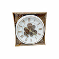 Ρολόι τοίχου - Wall clock - Καφέ OEM