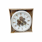 Ρολόι τοίχου - Wall clock - Καφέ OEM