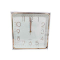 Ρολόι Τοίχου 29.5cm – Wall Clock 29.5cm - Χρυσό Ροζ OEM