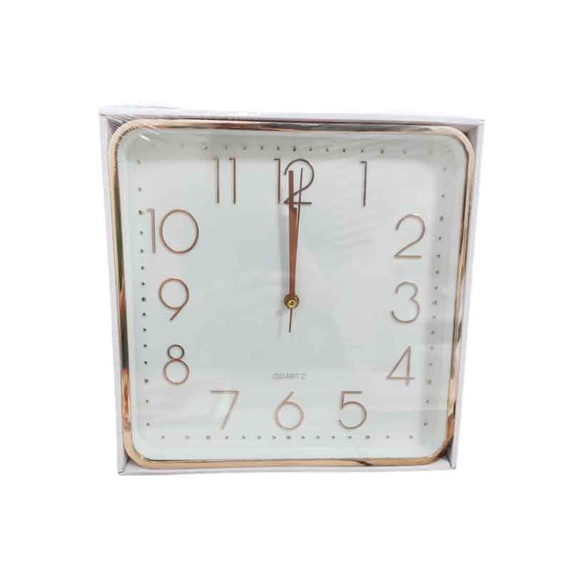 Ρολόι Τοίχου 29.5cm – Wall Clock 29.5cm - Ασημί OEM