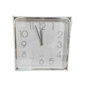 Ρολόι Τοίχου 29.5cm – Wall Clock 29.5cm - Ασημί OEM