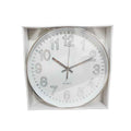Ρολόι Τοίχου Ø30cm – Wall Clock Ø30cm - Ασημί OEM