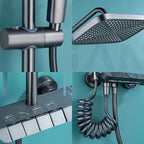 Yimanuo Ρυθμιζόμενη Στήλη Ντουζ με Μπαταρία - Adjustable Shower Column with Faucet OEM