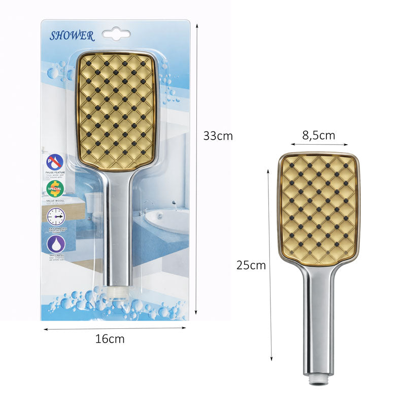 Τηλέφωνο Ντους με Κεφαλή Χρυσού Χρώματος – Handheld Shower Head OEM