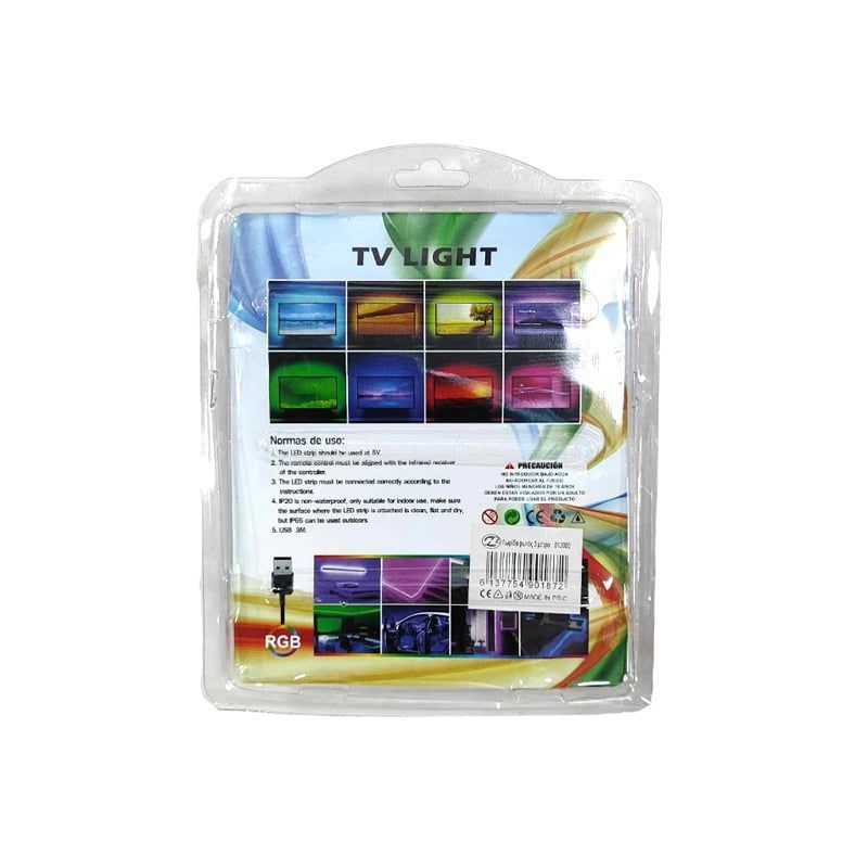 Ταινία Led για τηλεόραση RGB USB 3Μ - TV light OEM