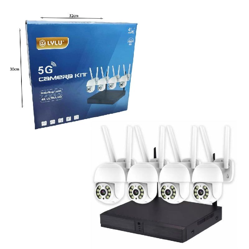 Lylu Καταγραφικό Χώρου με Κάμερες 5G - Camera Kit OEM
