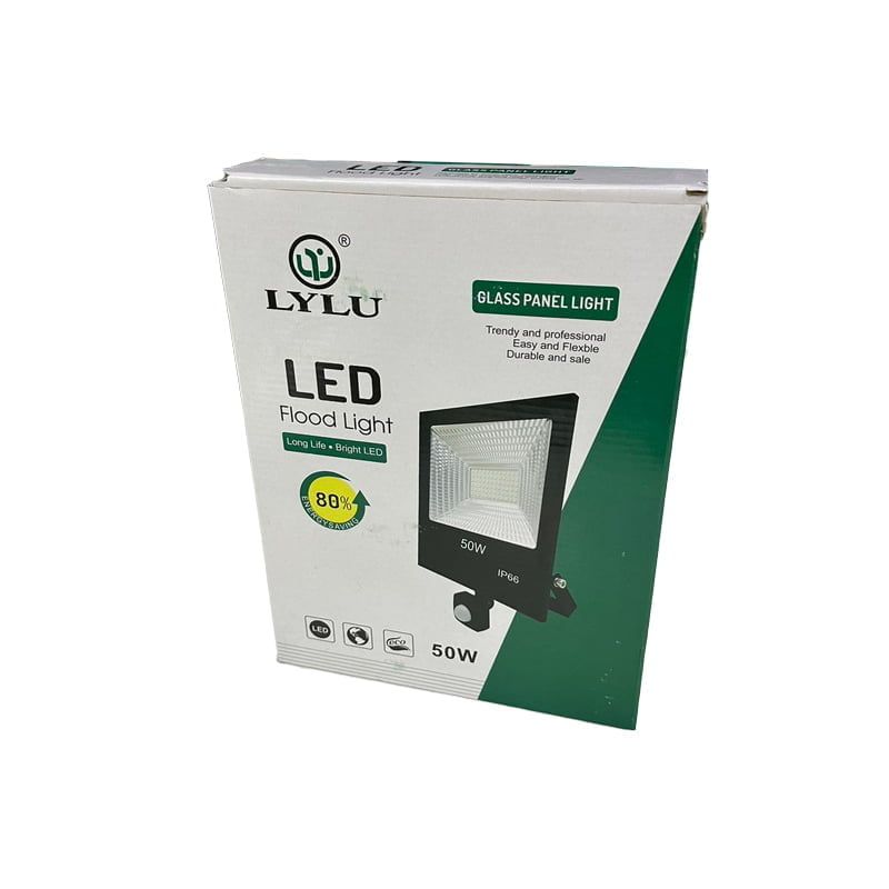 Lylu LED προβολέας με ανιχνευτή κίνησης IP66 50W - LED flood light OEM